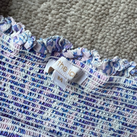 Love the Label: smocked ruffle square neck top - Picture 8 of 9